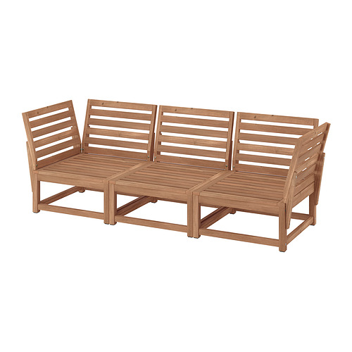 NÄMMARÖ, 3-seat modular sofa, outdoor