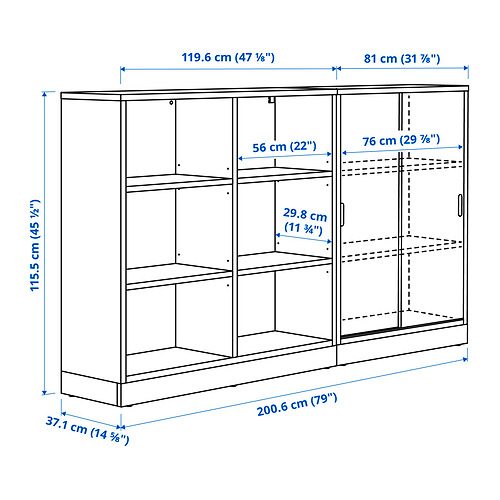 TONSTAD storage combination