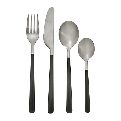 LÖFTESRIK 24-piece cutlery set