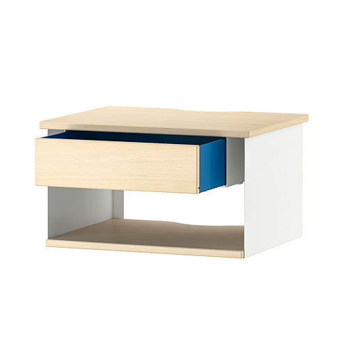 STOMSÖ, wall-mounted bedside table