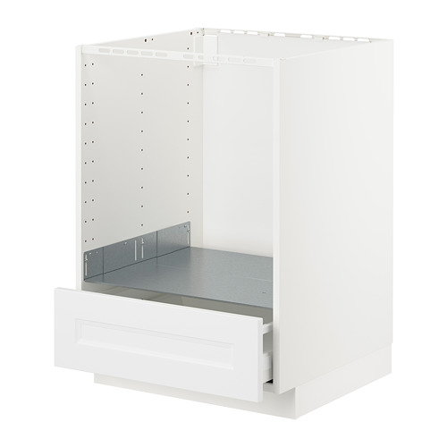 METOD, base cabinet for oven with drawer