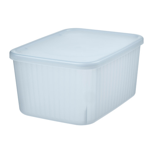 RYKTA, storage box with lid