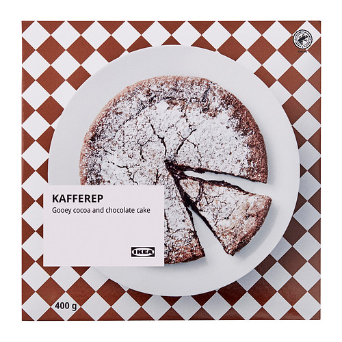 KAFFEREP, gooey cocoa and chocolate cake