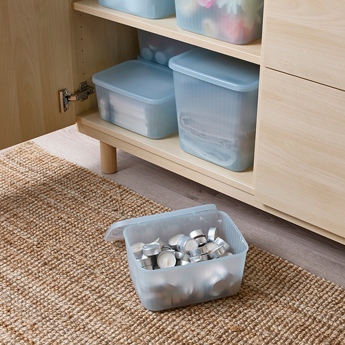 RYKTA, storage box with lid