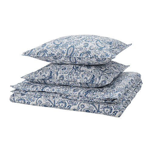 RODGERSIA duvet cover and 2 pillowcases