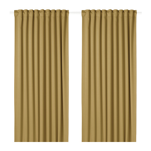 MAJGULL room darkening curtains, 1 pair