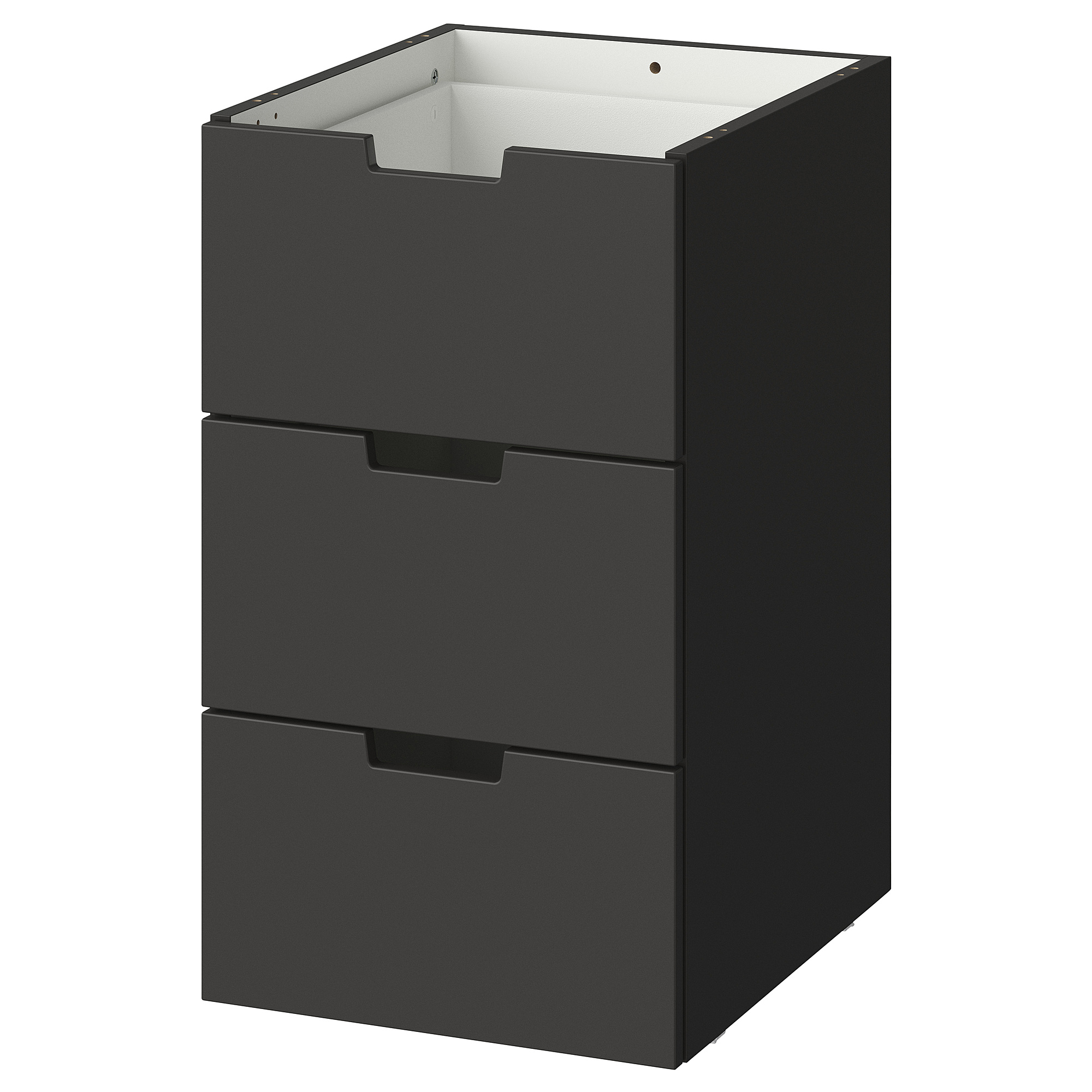 NORDLI modular chest of 3 drawers