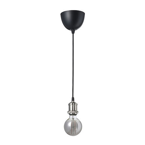 JÄLLBY/MOLNART pendant lamp with light bulb