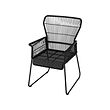 TALLSKÄR chair with armrests, outdoor 