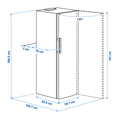 TYNNERÅS fridge