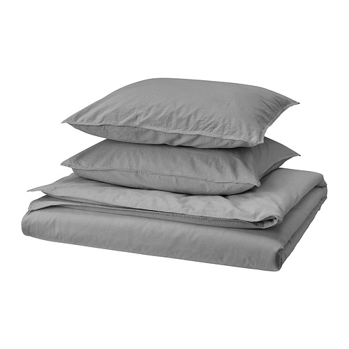 ÄNGSLILJA duvet cover and 2 pillowcases