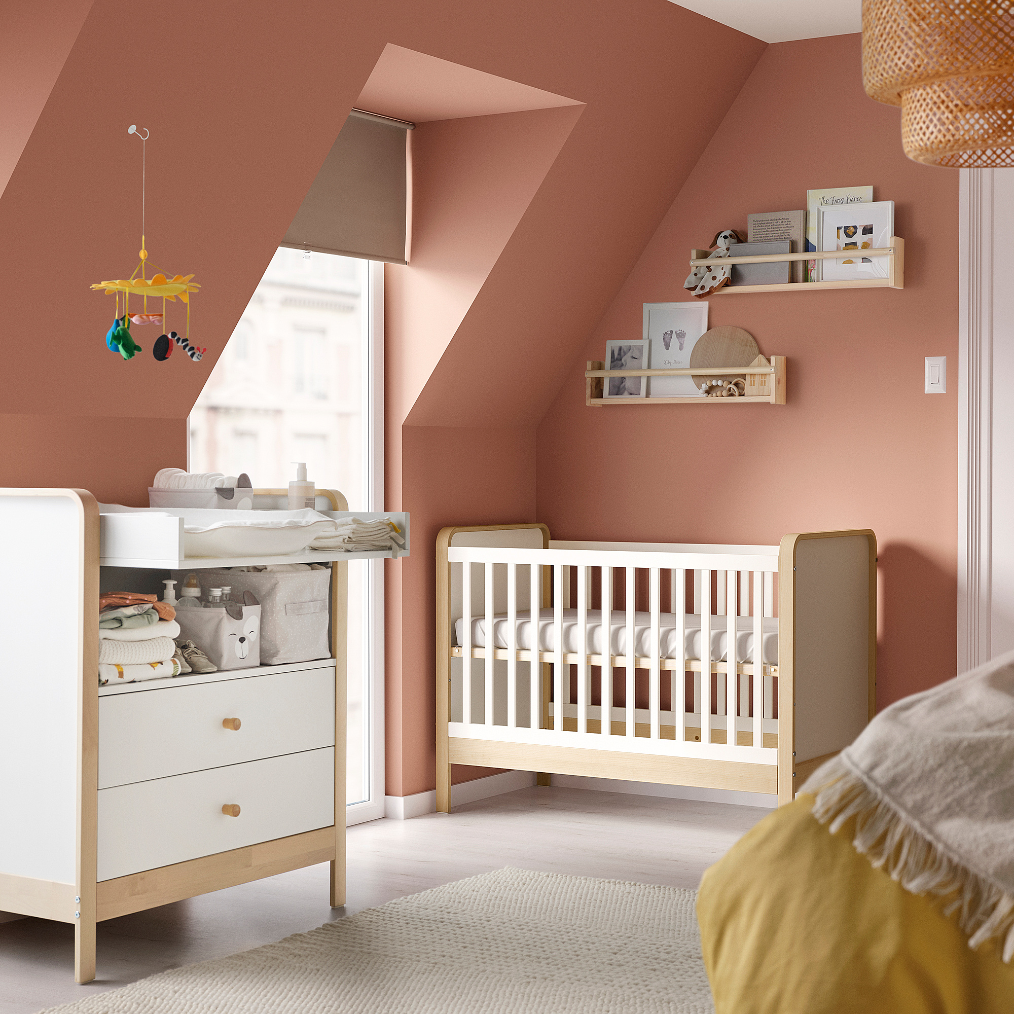 ÄLSKVÄRD 2-piece baby furniture set