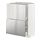 METOD/MAXIMERA, base cabinet with 2 drawers