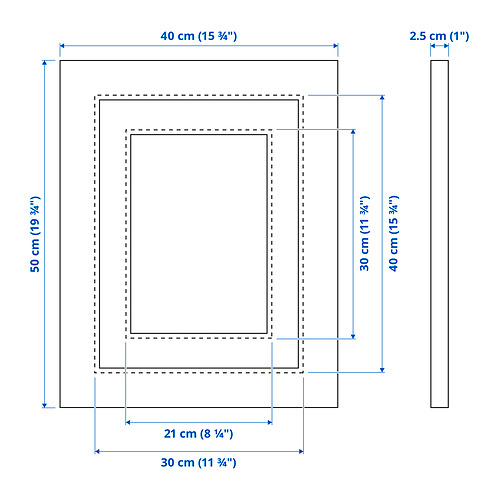 PLOMMONTRÄD frame