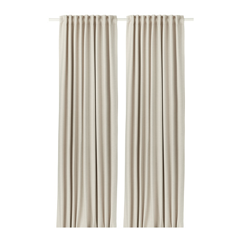 VILBORG, room darkening curtains, 1 pair