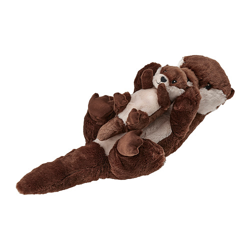 SKOGSDUVA, soft toy, set of 2