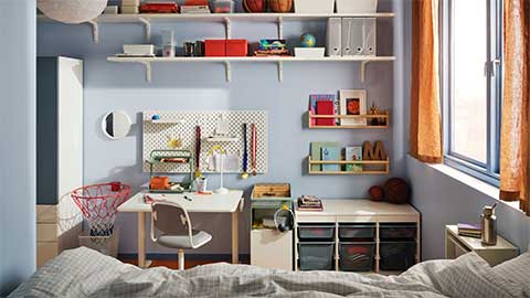 A Scandi-style kid’s room that grows up  with your child