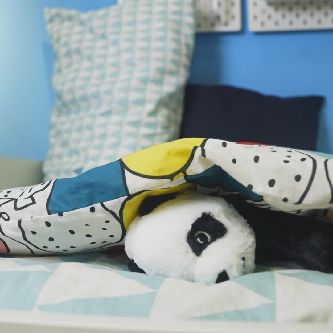 Ikea store panda pillow